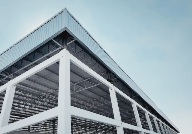 estructura metálica o de hormigón